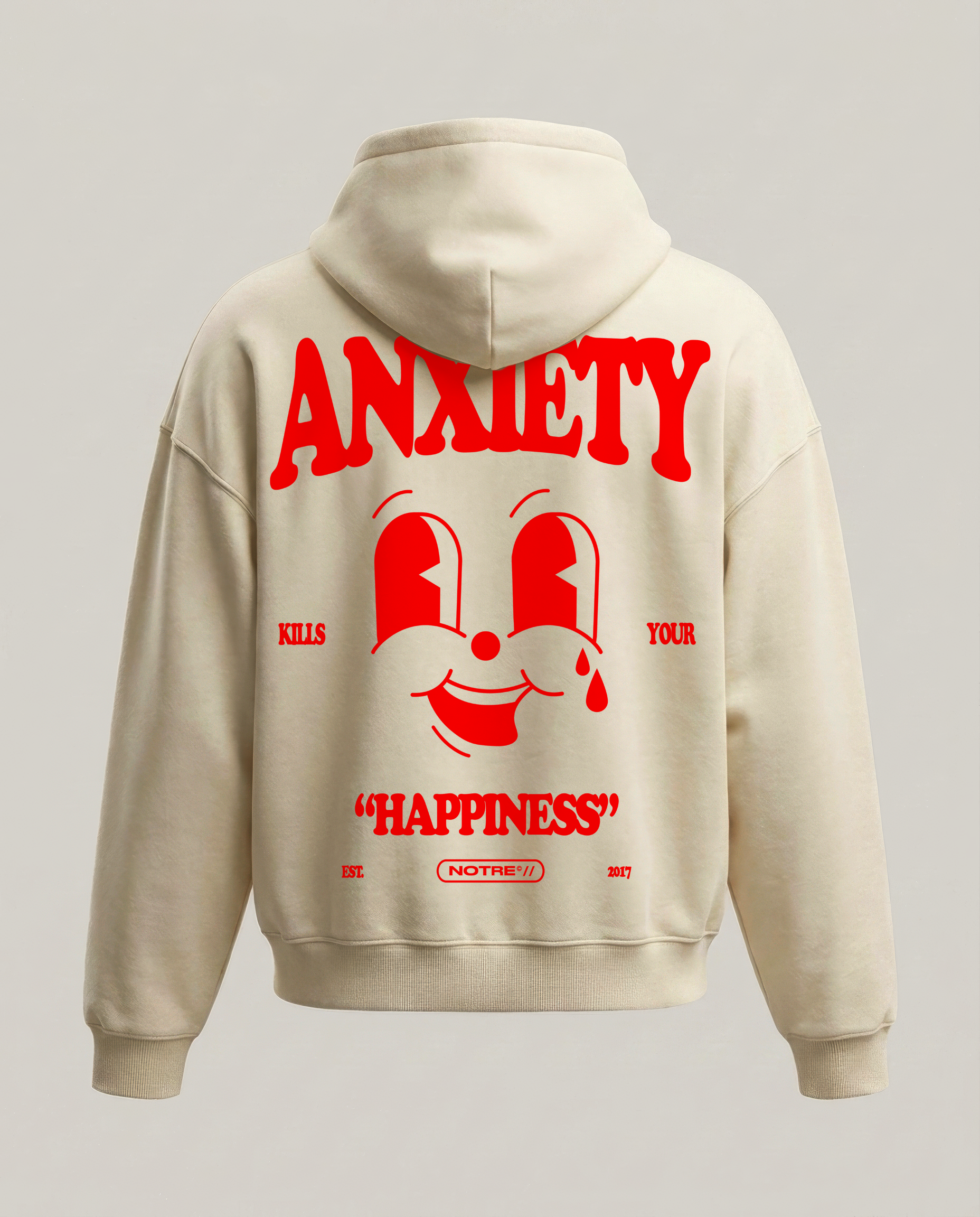 Felpa Hoodie Notre Anxiety 24H EXPRESS SHIPMENT