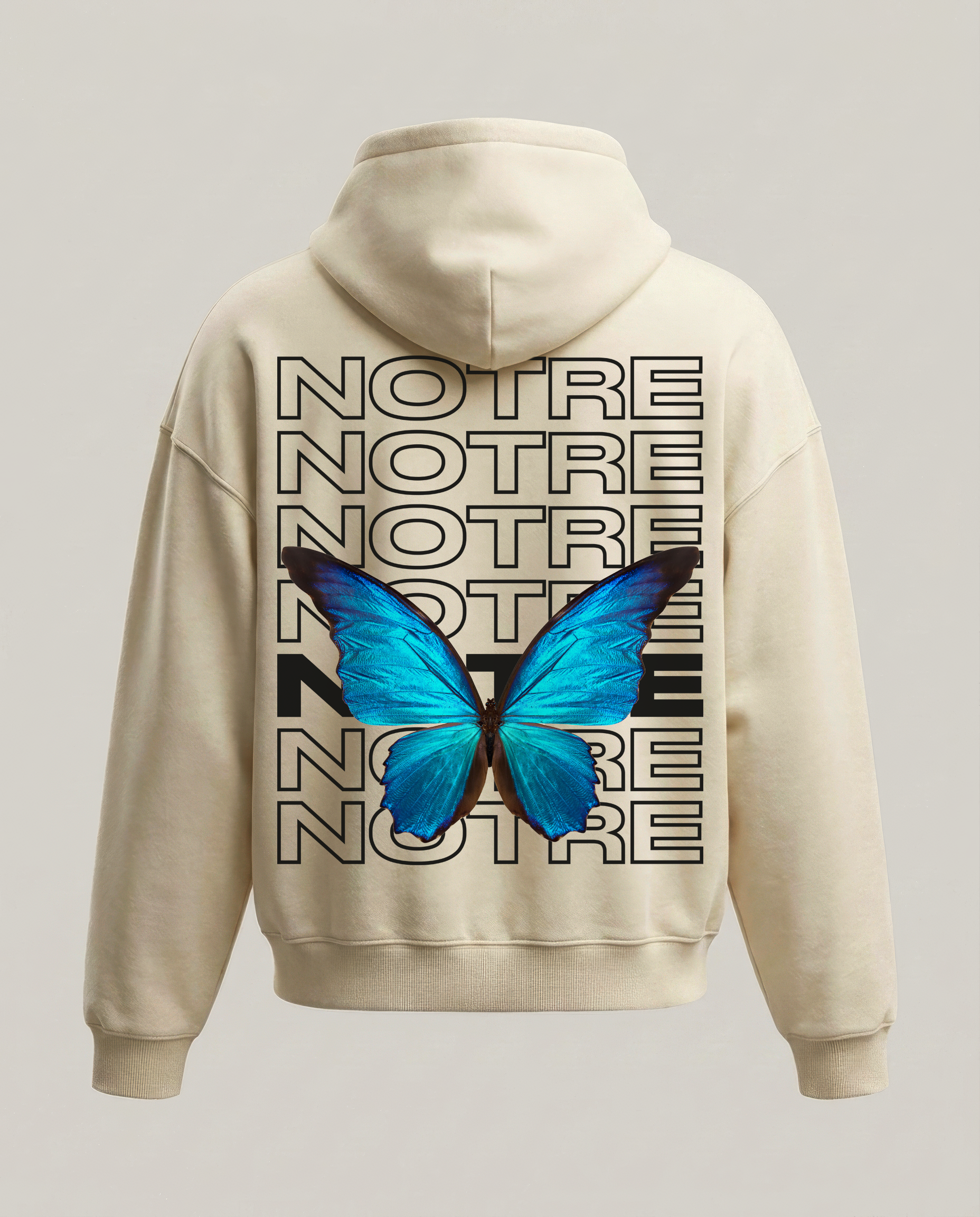 Felpa Hoodie Notre Butterfly 24H EXPRESS SHIPMENT