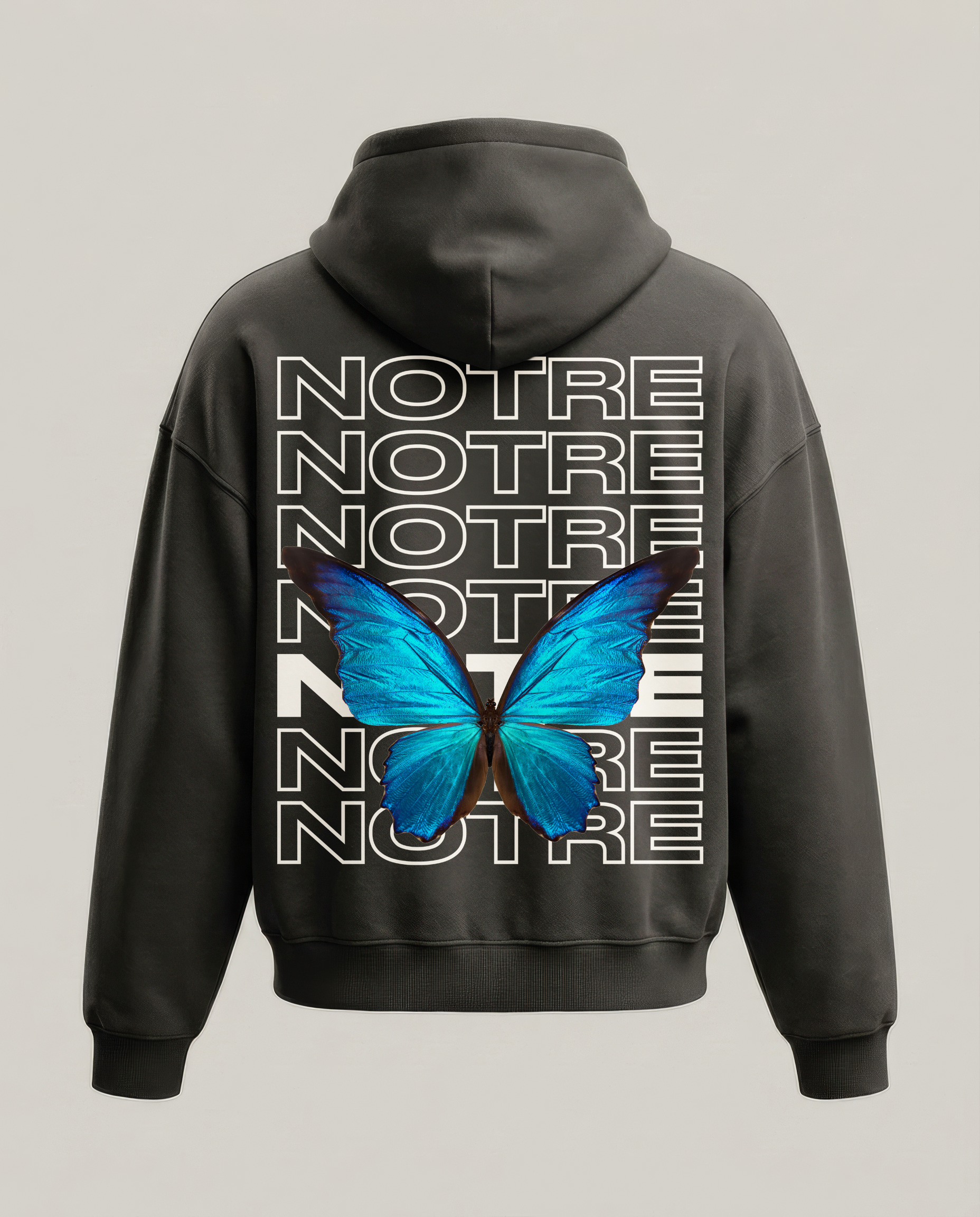Felpa Hoodie Notre Butterfly 24H EXPRESS SHIPMENT