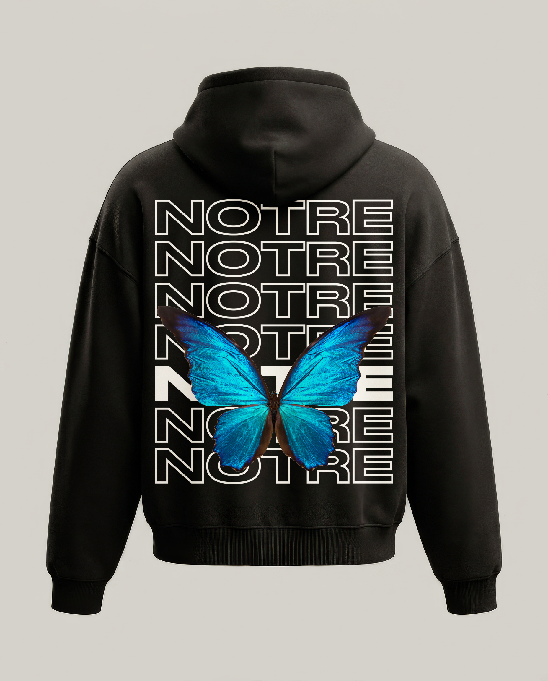 Felpa Hoodie Notre Butterfly 24H EXPRESS SHIPMENT
