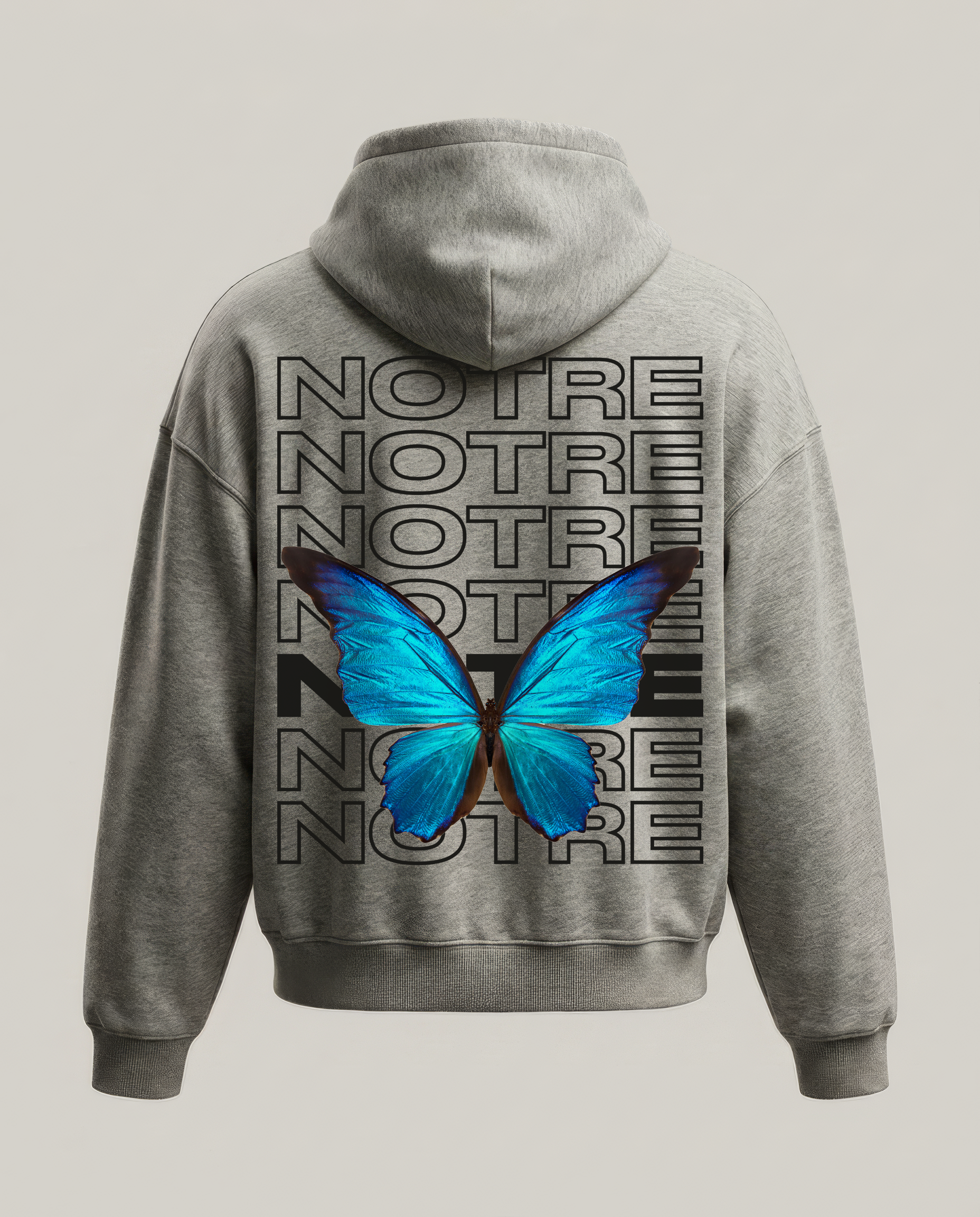 Felpa Hoodie Notre Butterfly 24H EXPRESS SHIPMENT