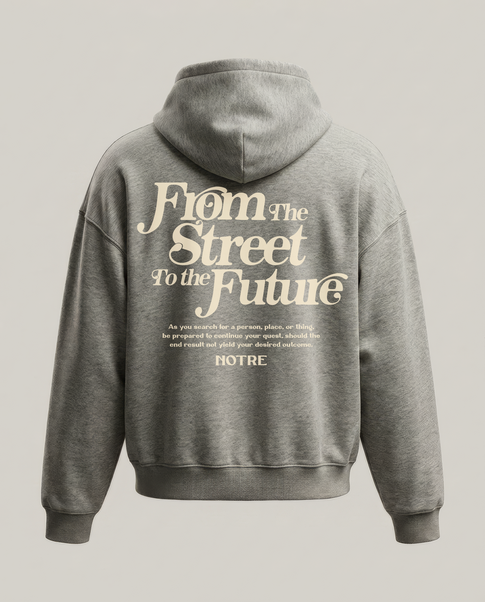 Felpa Hoodie Notre Future 24H EXPRESS SHIPMENT