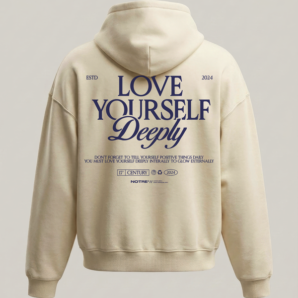 Felpa Hoodie Notre Love Yourself W24 24H EXPRESS SHIPMENT