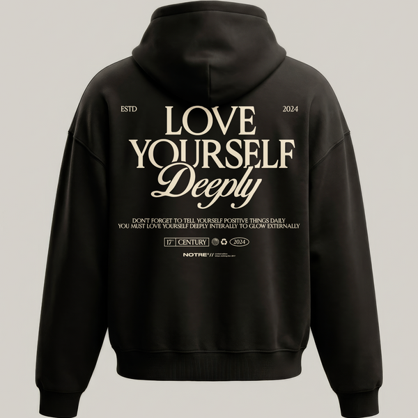 Felpa Hoodie Notre Love Yourself W24 24H EXPRESS SHIPMENT