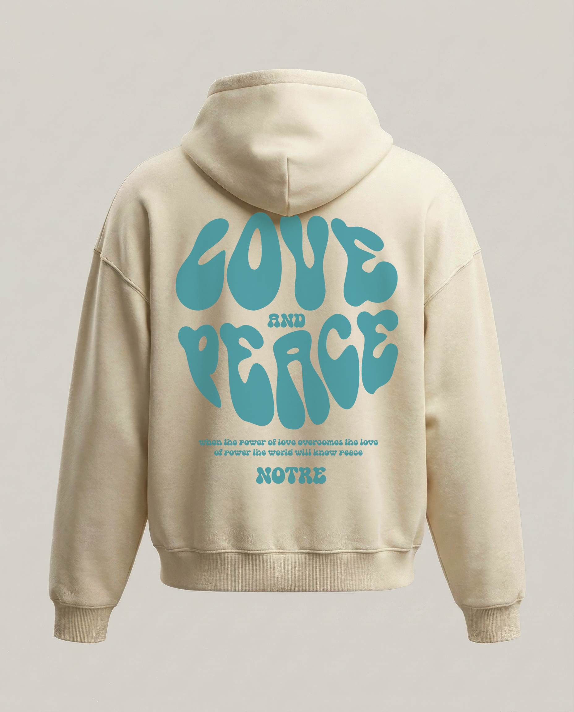 Felpa Hoodie Notre Love & Peace 2024 24H EXPRESS SHIPMENT