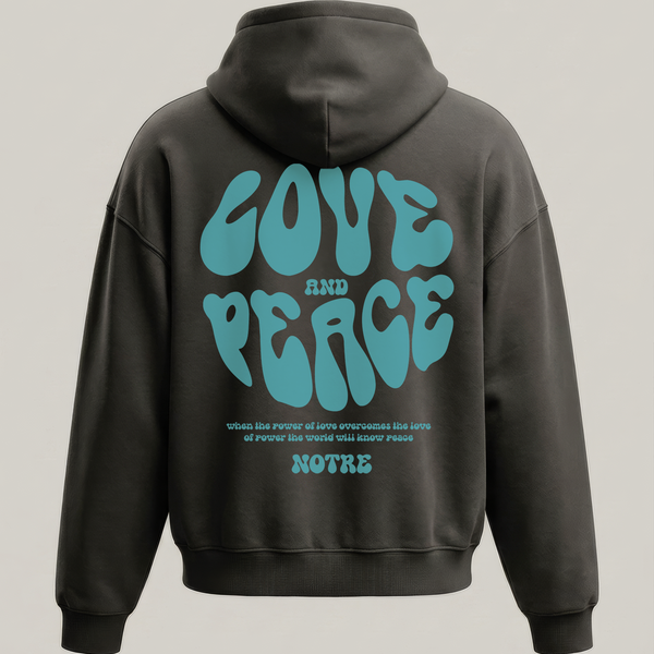 Felpa Hoodie Notre Love & Peace 2024 24H EXPRESS SHIPMENT