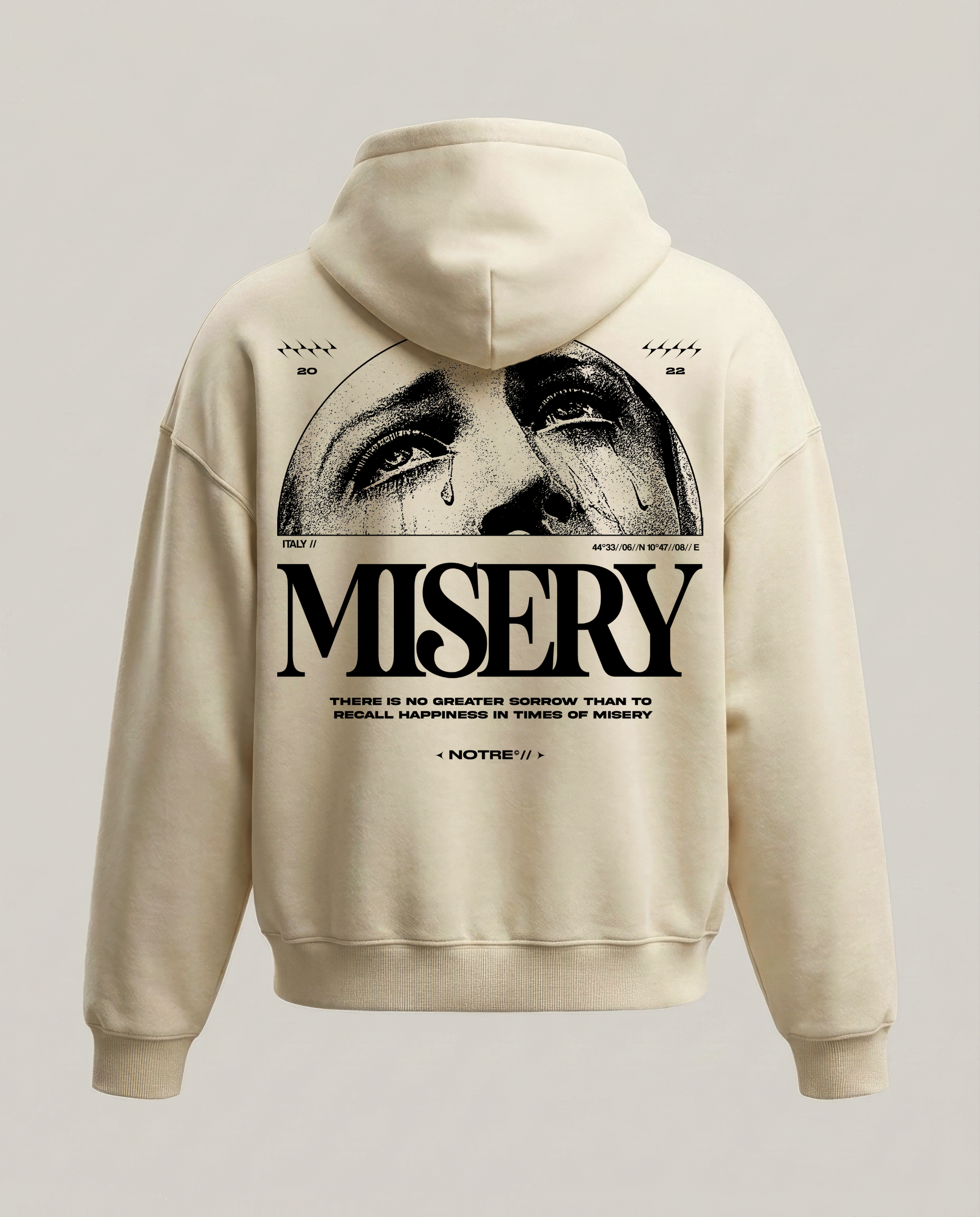 Felpa Hoodie Notre Misery 24H EXPRESS SHIPMENT