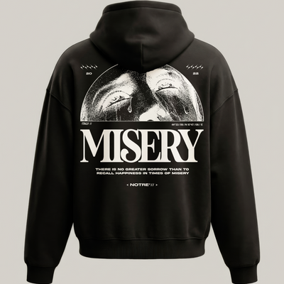 Felpa Hoodie Notre Misery 24H EXPRESS SHIPMENT