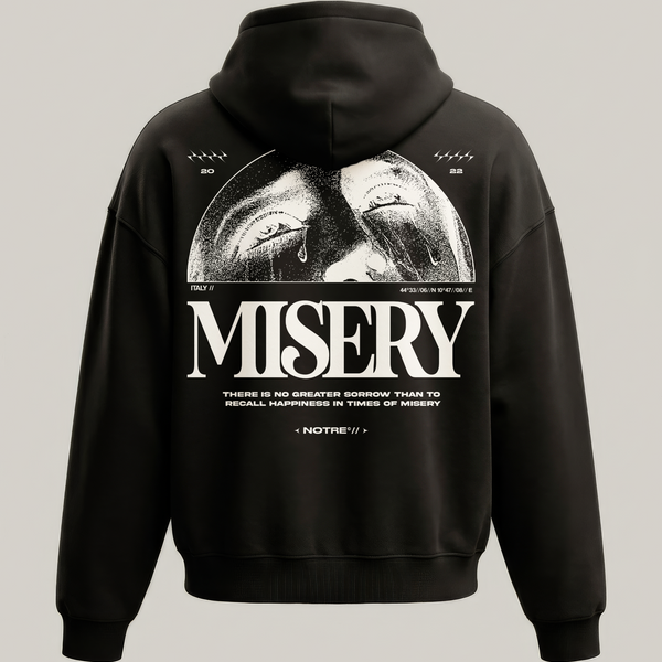 Felpa Hoodie Notre Misery 24H EXPRESS SHIPMENT