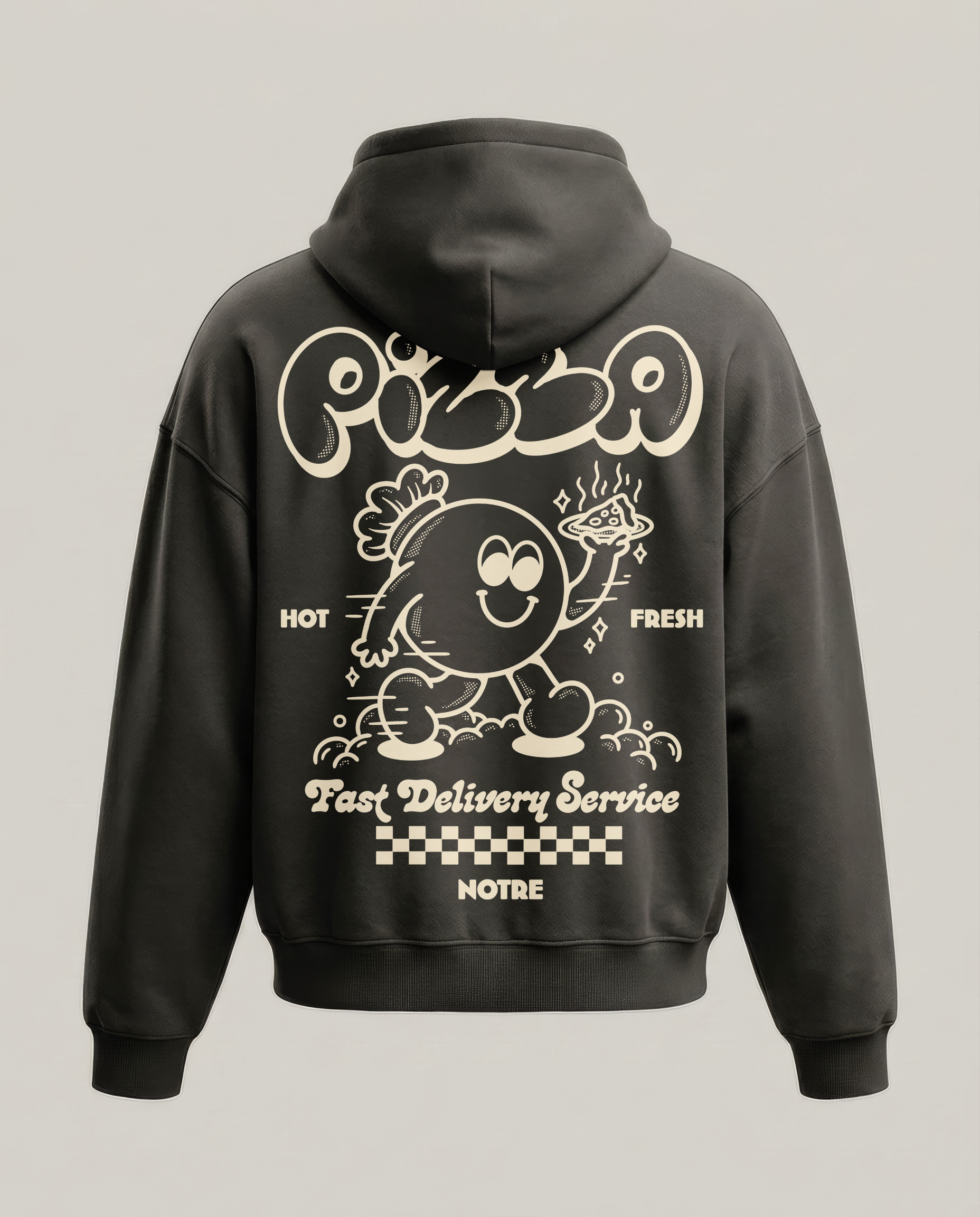 Felpa Hoodie Notre More Pizza 24H EXPRESS SHIPMENT