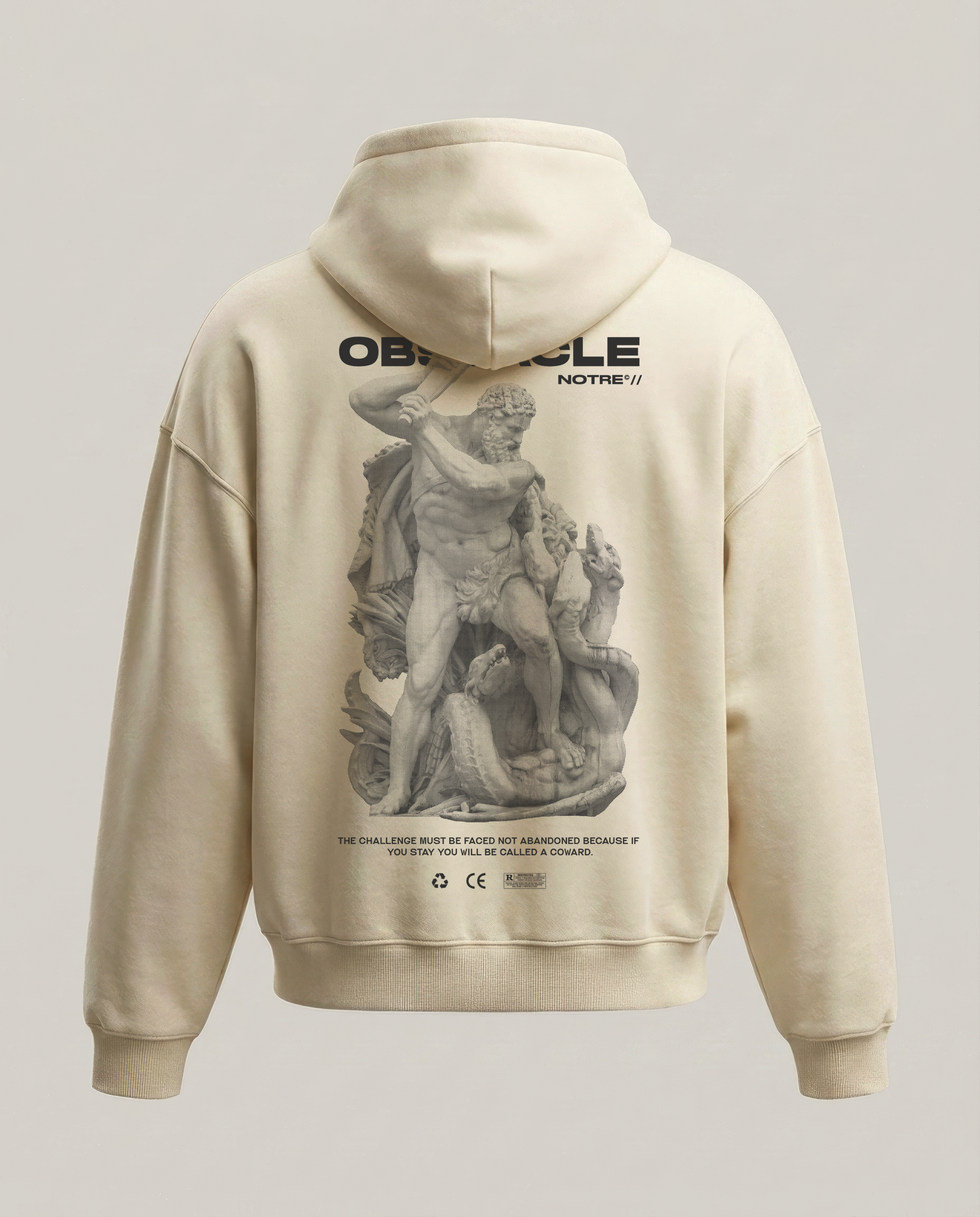 Felpa Hoodie Notre Obstacle 24H EXPRESS SHIPMENT