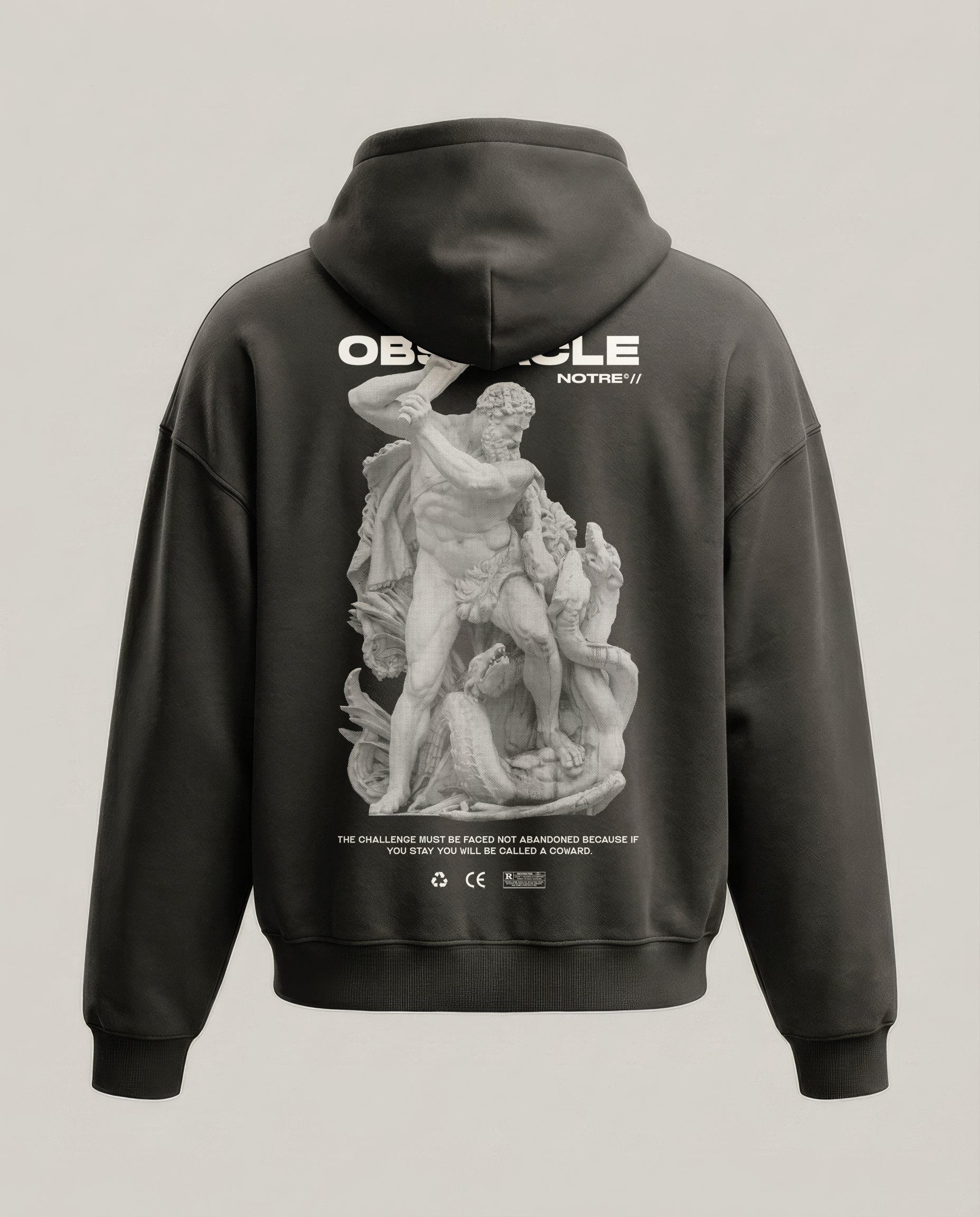 Felpa Hoodie Notre Obstacle 24H EXPRESS SHIPMENT