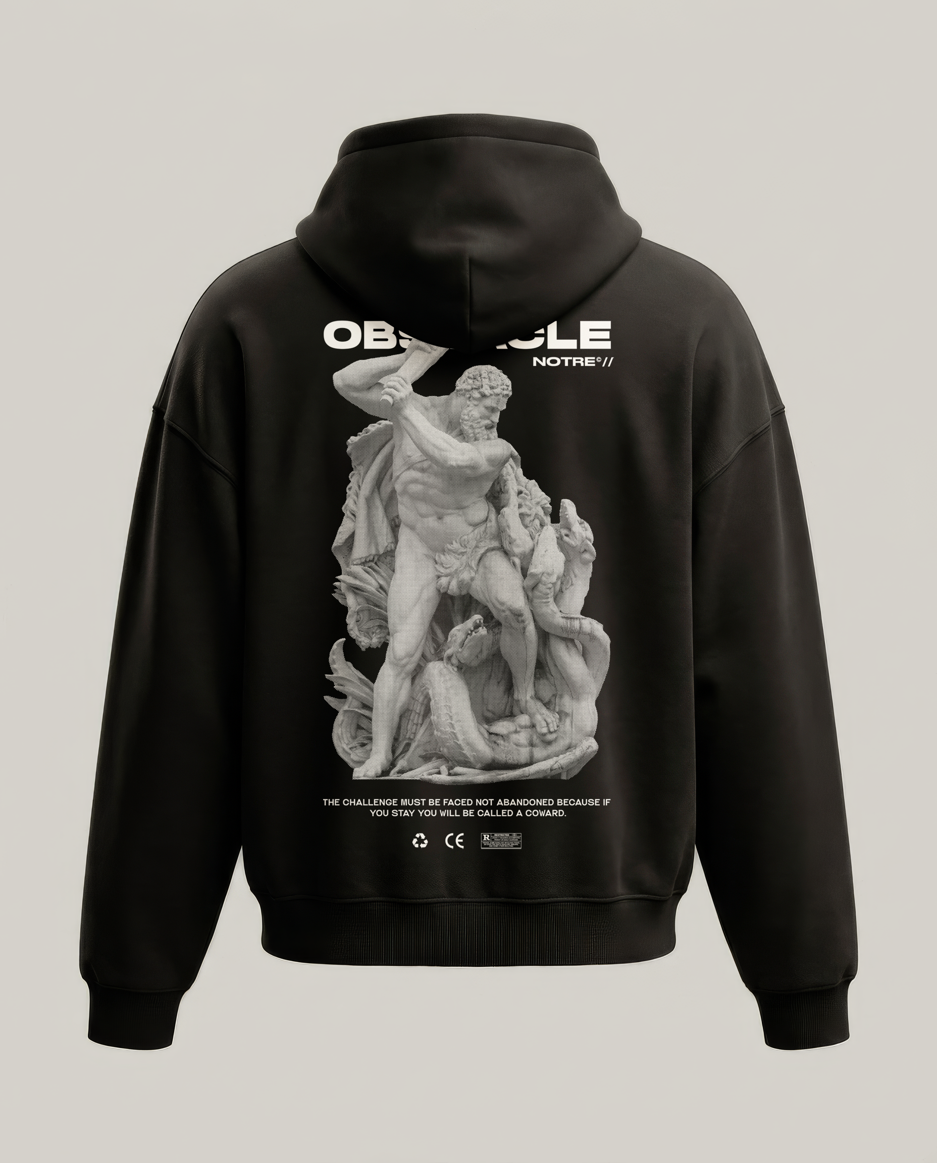 Felpa Hoodie Notre Obstacle 24H EXPRESS SHIPMENT