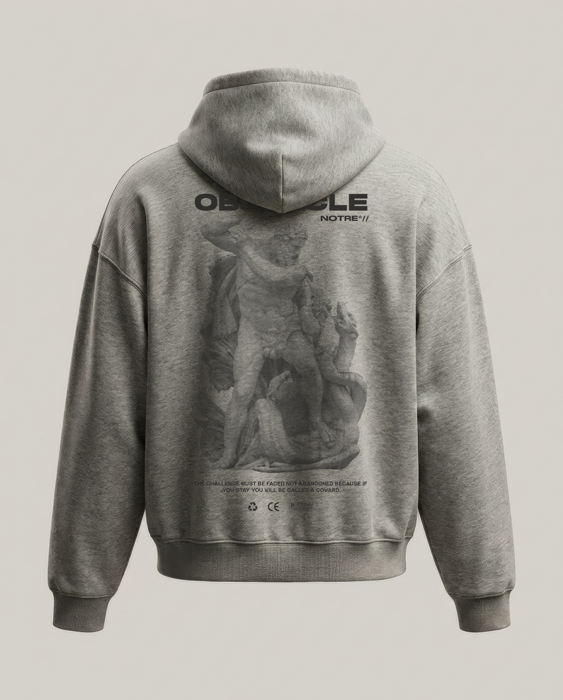 Felpa Hoodie Notre Obstacle 24H EXPRESS SHIPMENT