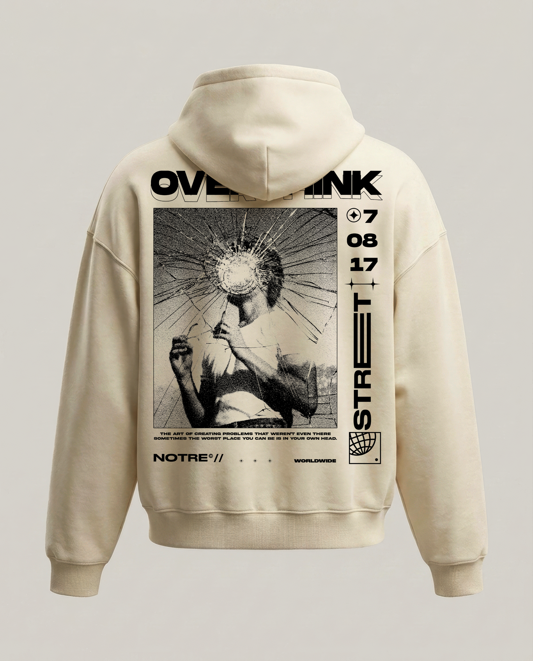 Felpa Hoodie Notre Overthink 24H EXPRESS SHIPMENT
