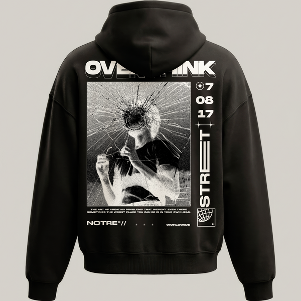 Felpa Hoodie Notre Overthink 24H EXPRESS SHIPMENT