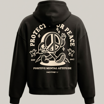 Felpa Hoodie Notre Protect Peace 24H EXPRESS SHIPMENT