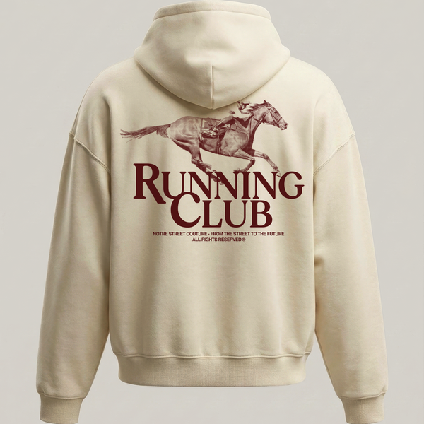Felpa Hoodie Notre Running Club W24 24H EXPRESS SHIPMENT