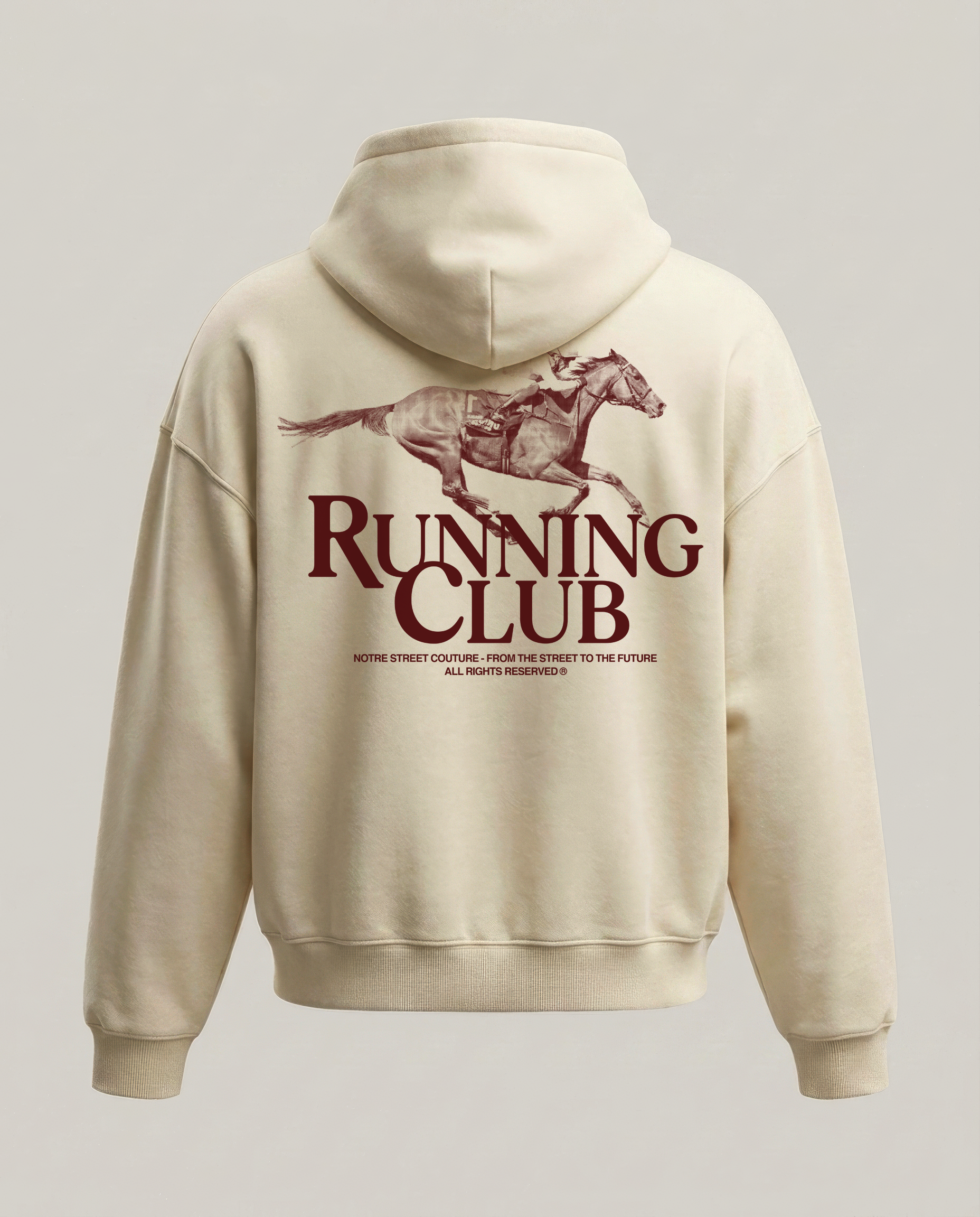 Felpa Hoodie Notre Running Club W24 24H EXPRESS SHIPMENT