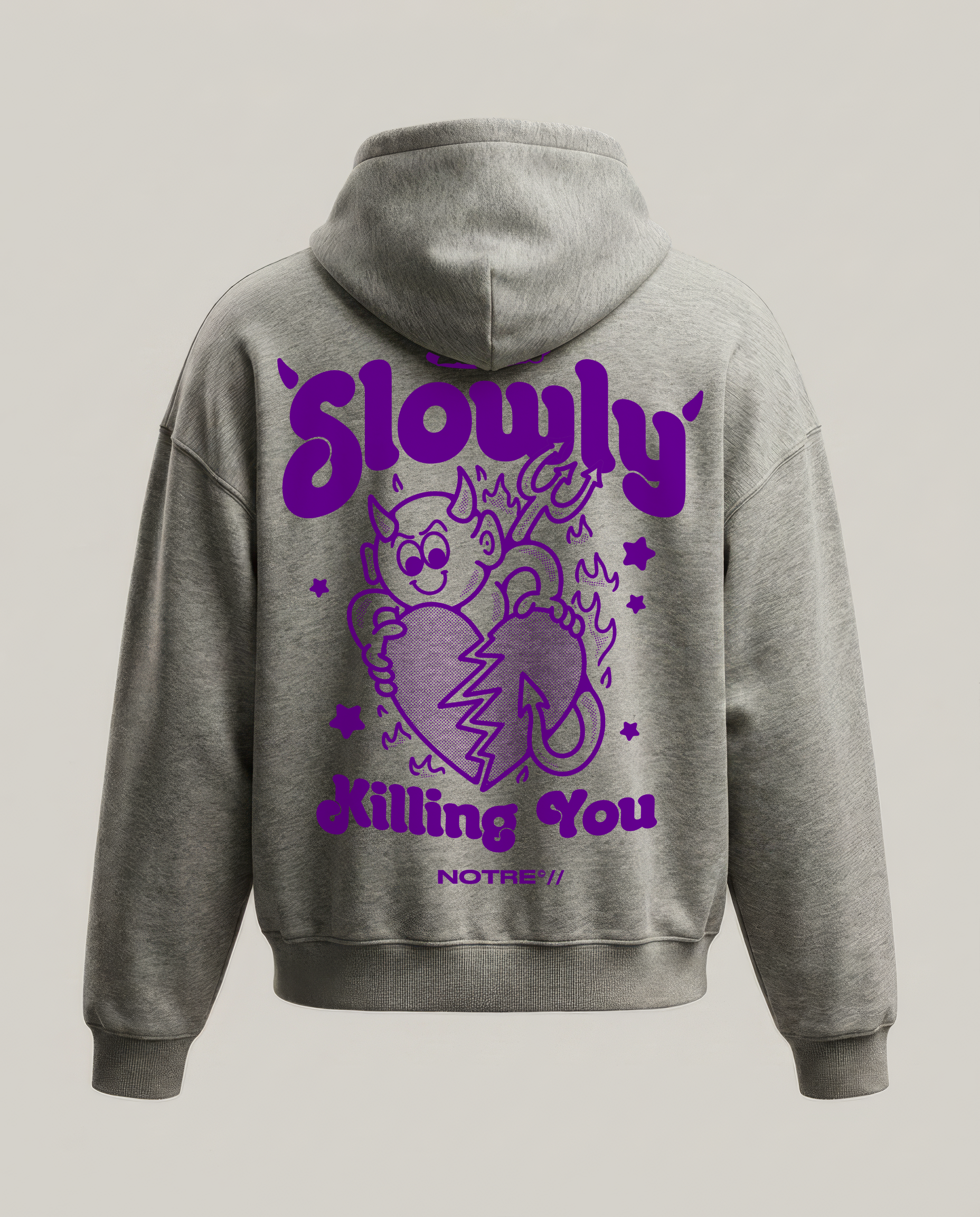 Felpa Hoodie Notre Slowly 24H EXPRESS SHIPMENT