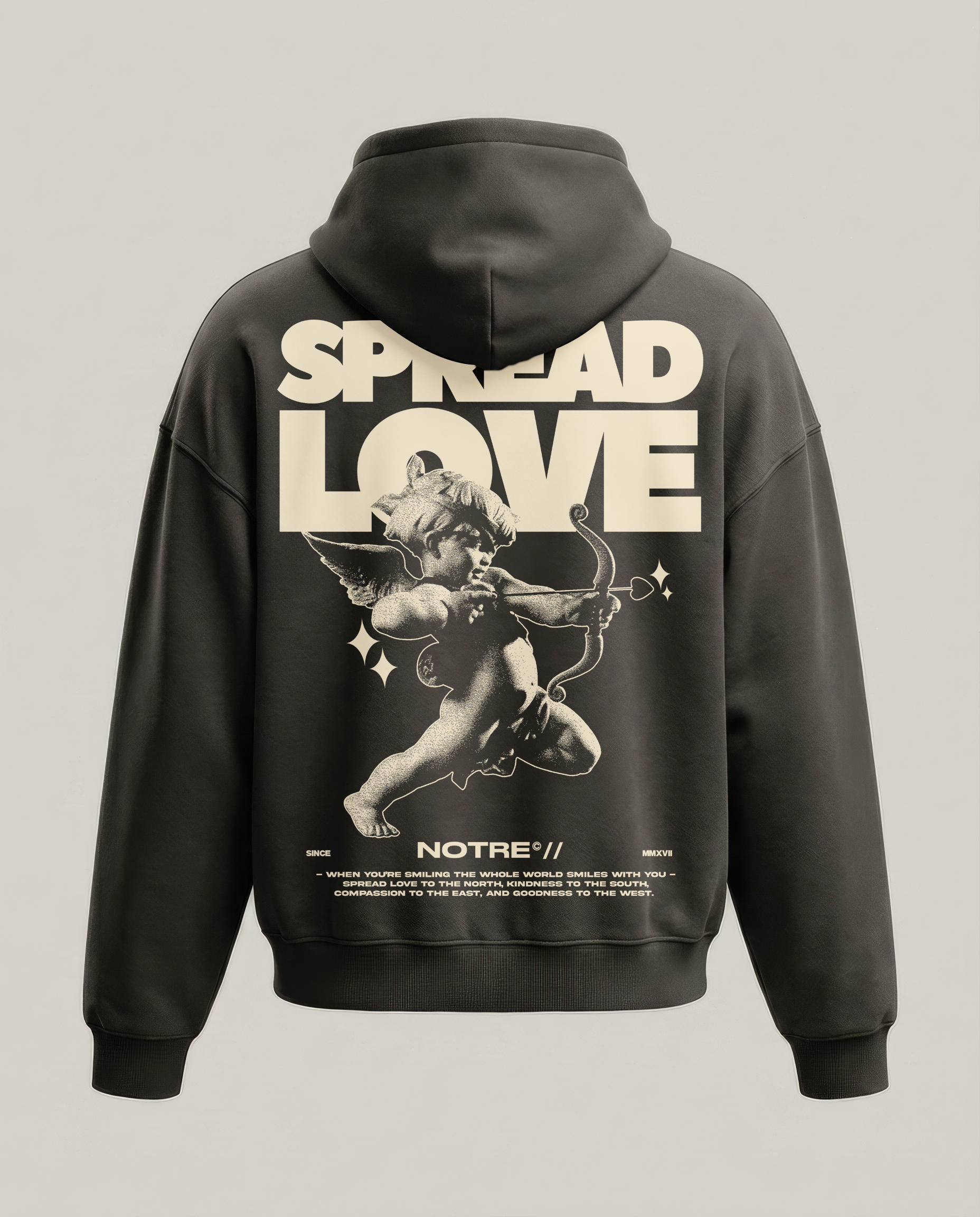 Felpa Hoodie Notre Spread Love 24H EXPRESS SHIPMENT