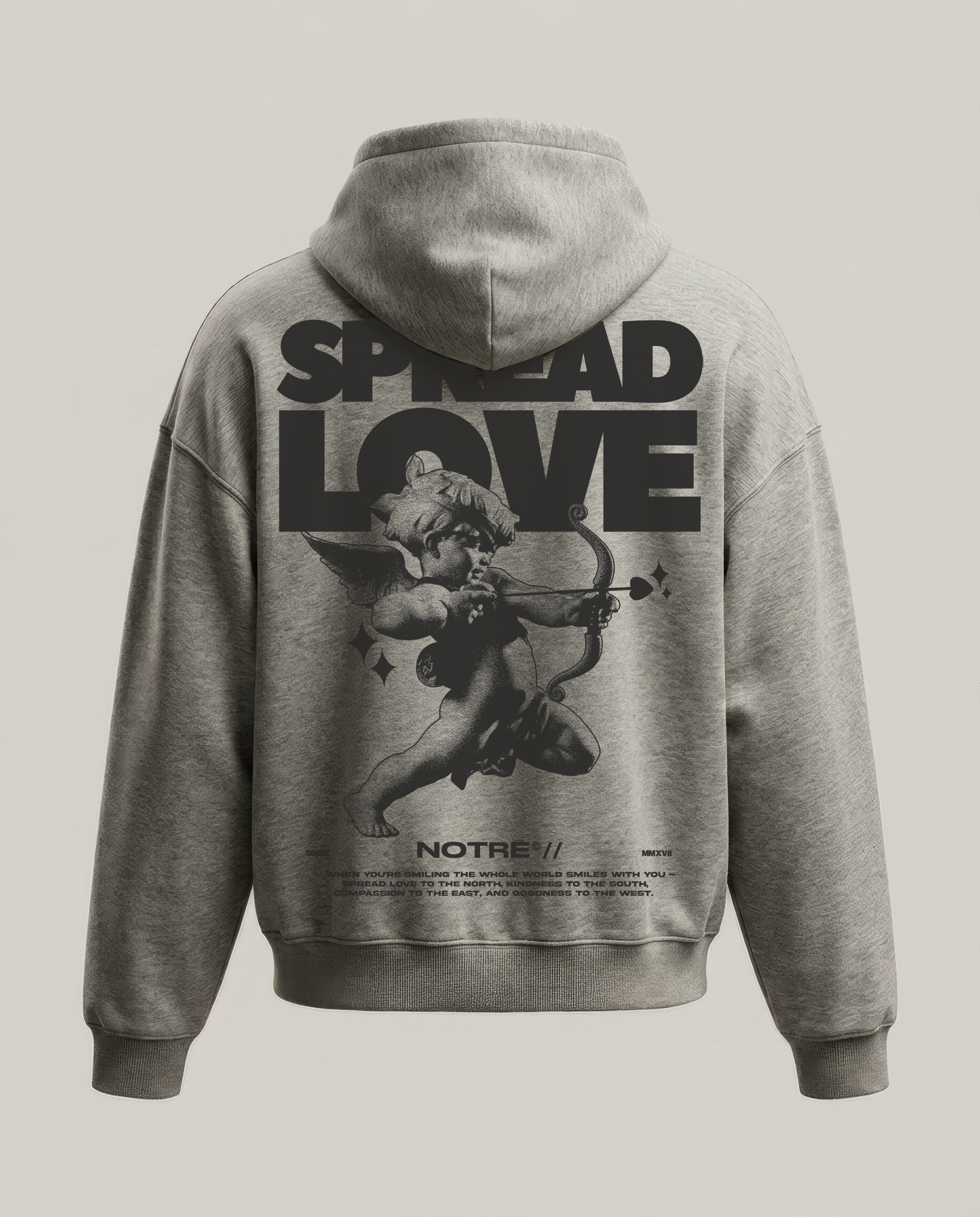 Felpa Hoodie Notre Spread Love 24H EXPRESS SHIPMENT