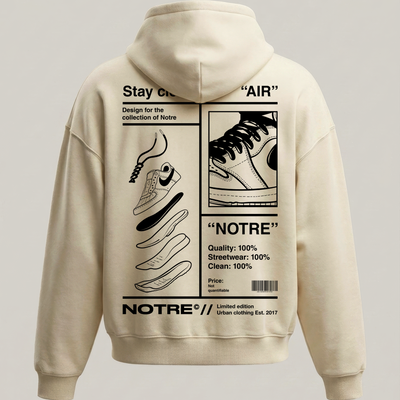 Felpa Hoodie Notre Stay Clean 24H EXPRESS SHIPMENT