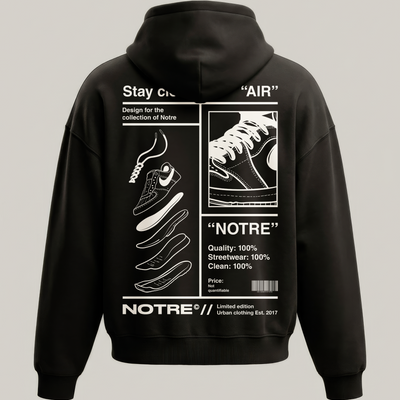 Felpa Hoodie Notre Stay Clean 24H EXPRESS SHIPMENT