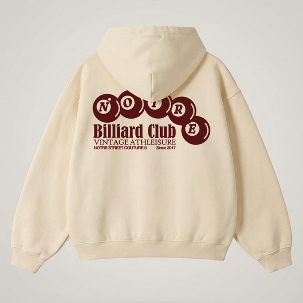 Zip Hoodie Notre Billiard Club W24 24H EXPRESS SHIPMENT