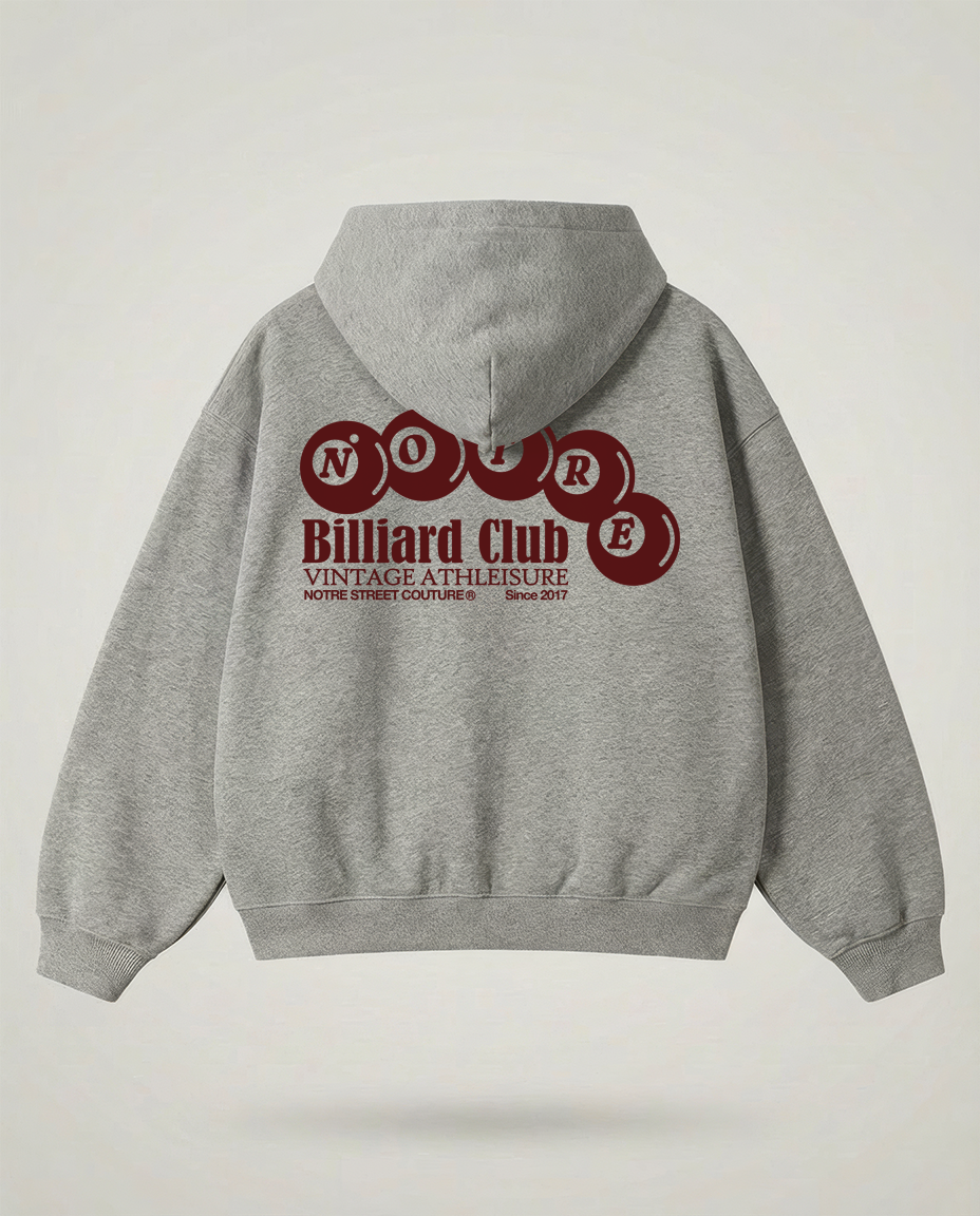 Zip Hoodie Notre Billiard Club W24 24H EXPRESS SHIPMENT