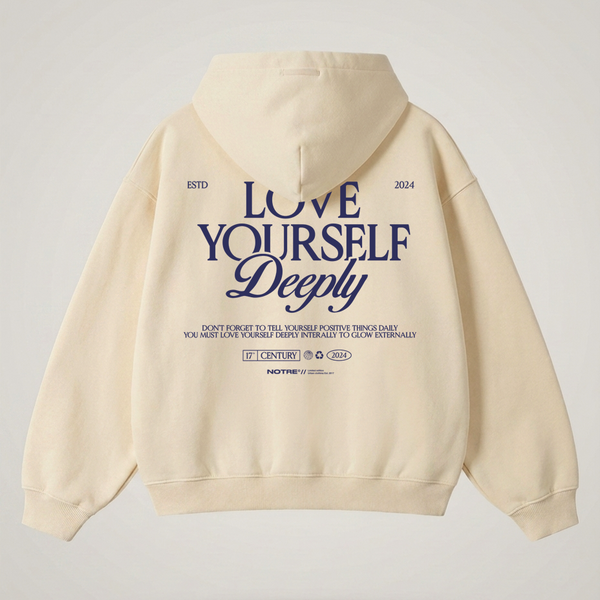 Zip Hoodie  Notre Love Yourself W24 24H EXPRESS SHIPMENT