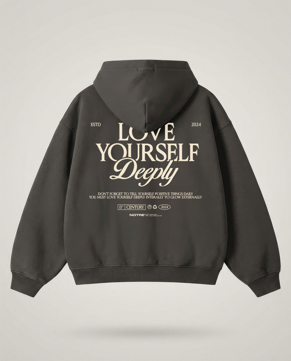 Zip Hoodie  Notre Love Yourself W24 24H EXPRESS SHIPMENT