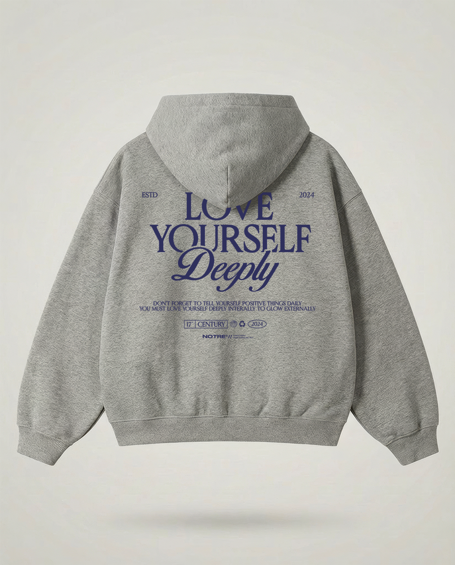 Zip Hoodie  Notre Love Yourself W24 24H EXPRESS SHIPMENT