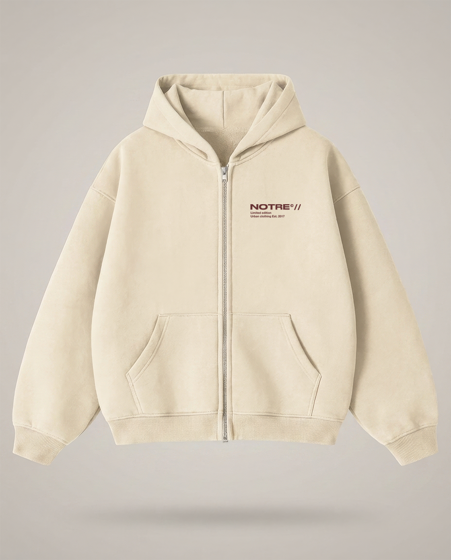 Zip Hoodie  Notre Stripe 24H EXPRESS SHIPMENT