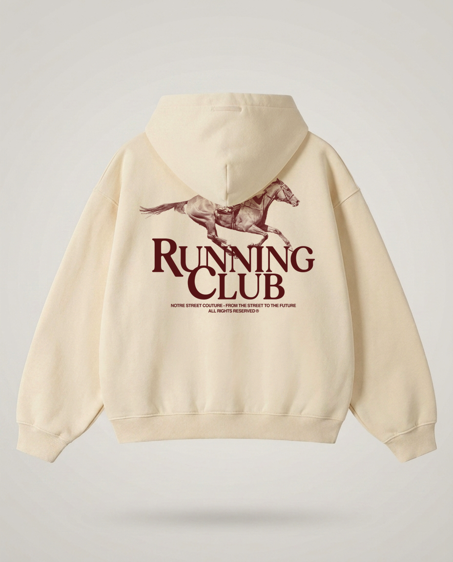 Zip Hoodie  Notre Running Club W24 24H EXPRESS SHIPMENT