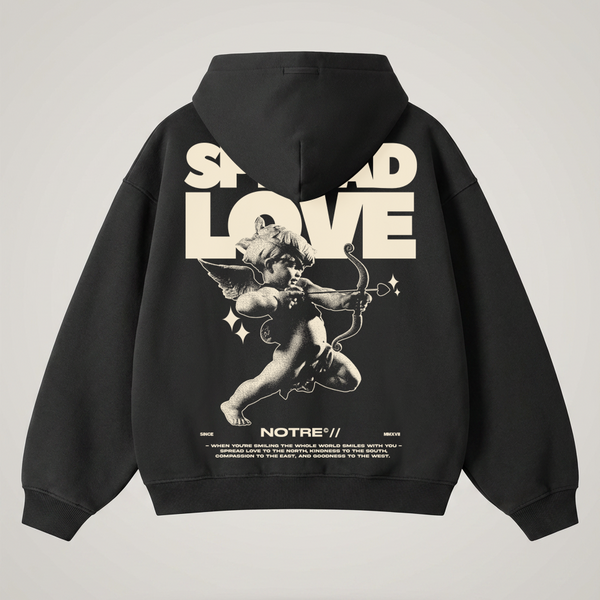 Zip Hoodie  Notre Spread Love 24H EXPRESS SHIPMENT