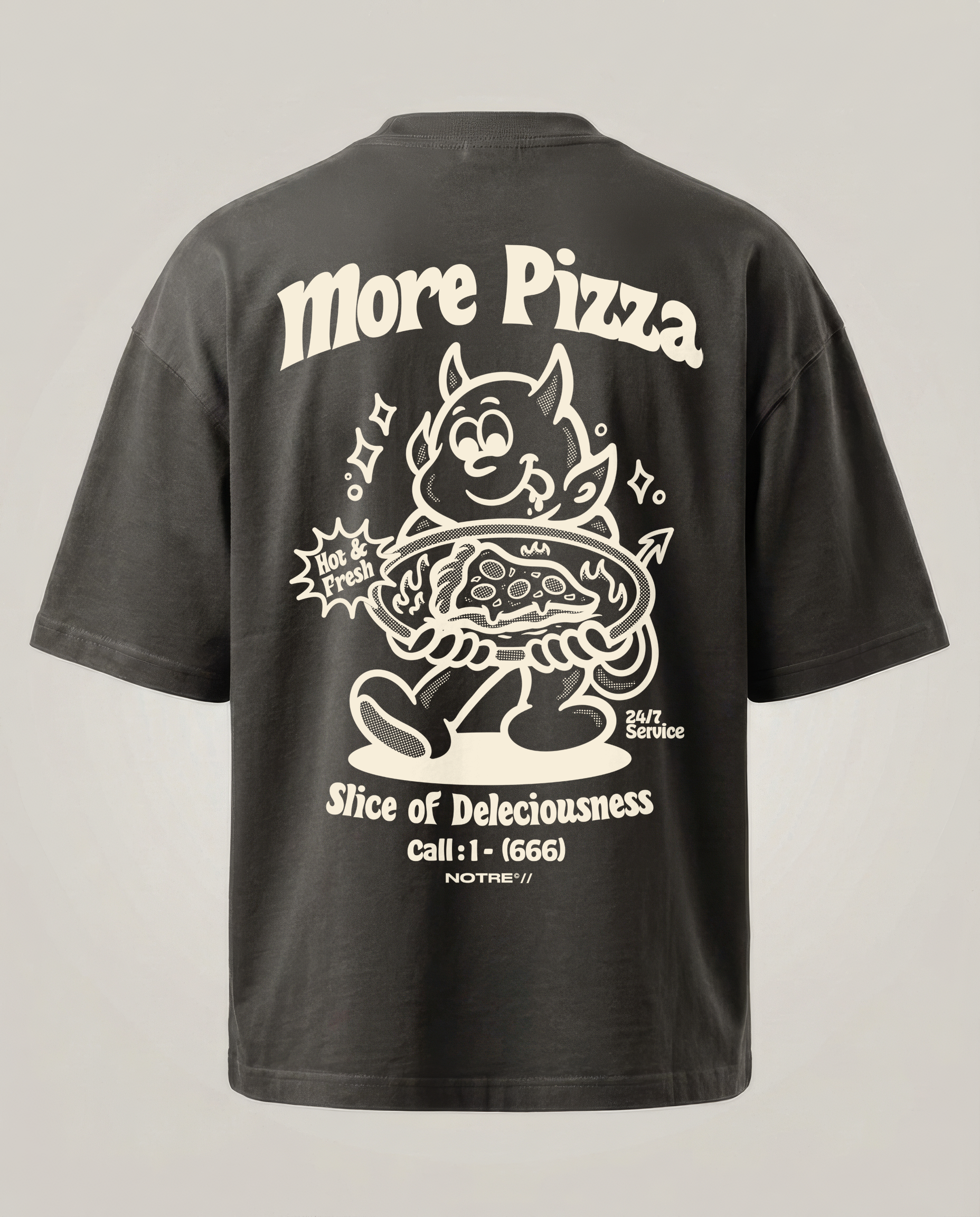 T-shirt Notre More Pizza 666 24H EXPRESS SHIPMENT