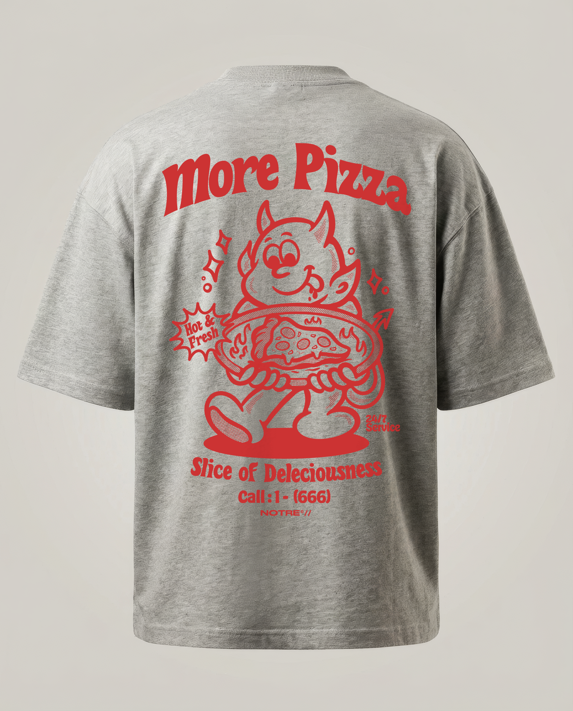 T-shirt Notre More Pizza 666 24H EXPRESS SHIPMENT