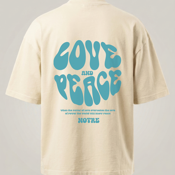 T-shirt Notre Love & Peace 2024 24H EXPRESS SHIPMENT