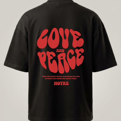 T-shirt Notre Love & Peace 24H EXPRESS SHIPMENT