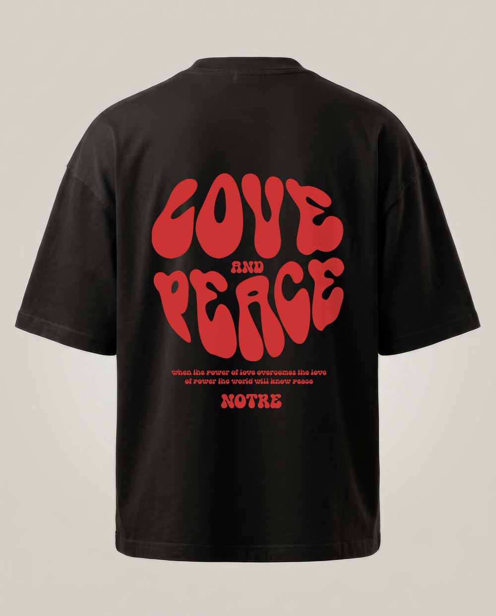 T-shirt Notre Love & Peace 24H EXPRESS SHIPMENT