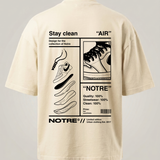 T-shirt Notre Stay Clean 24H EXPRESS SHIPMENT