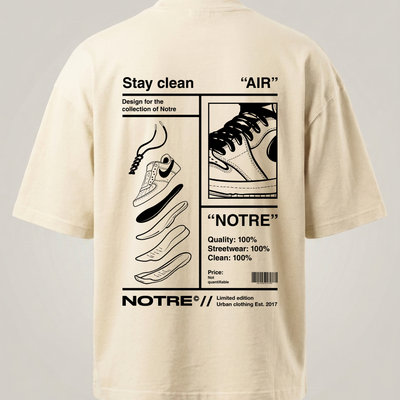 T-shirt Notre Stay Clean 24H EXPRESS SHIPMENT