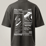 T-shirt Notre Stay Clean 24H EXPRESS SHIPMENT