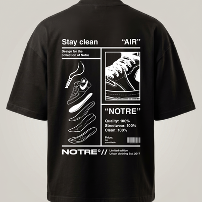 T-shirt Notre Stay Clean 24H EXPRESS SHIPMENT