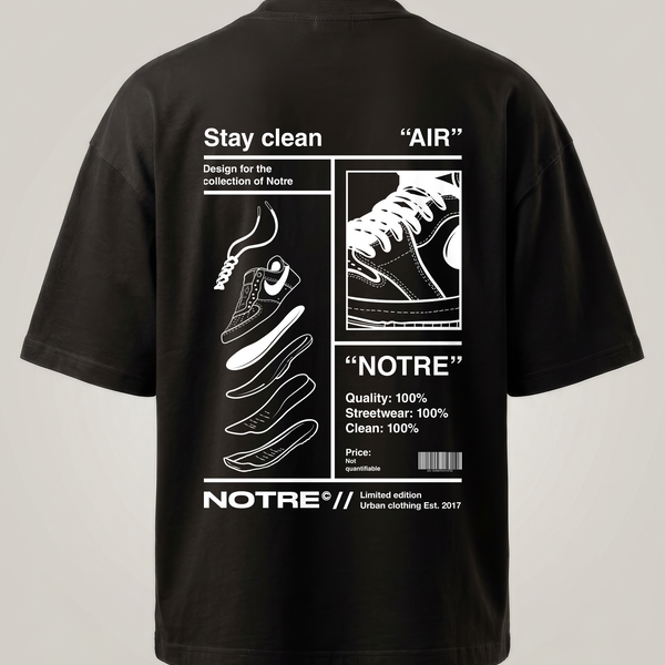 T-shirt Notre Stay Clean 24H EXPRESS SHIPMENT